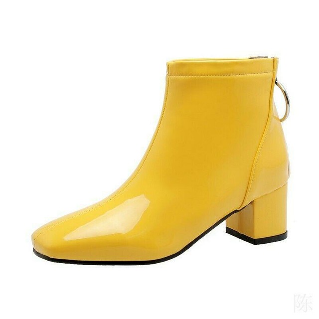 medium heel boots