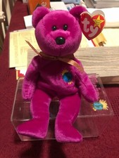 MILLENNIUM Bear WITH ERRORS Ty BEANIE BABY RARE EXCELLENT CONDITION