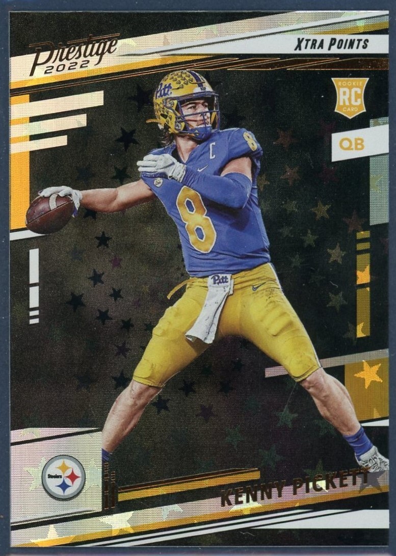Kenny Pickett 2022 Panini Prestige Xtra Points Astral #301 Steelers Rookie RC