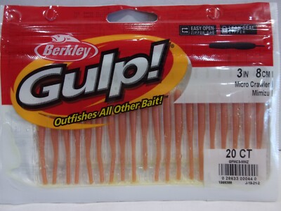 Berkley Gulp! 2.5'' FLOATING TROUT WORM choose your colors 20 per package NIP