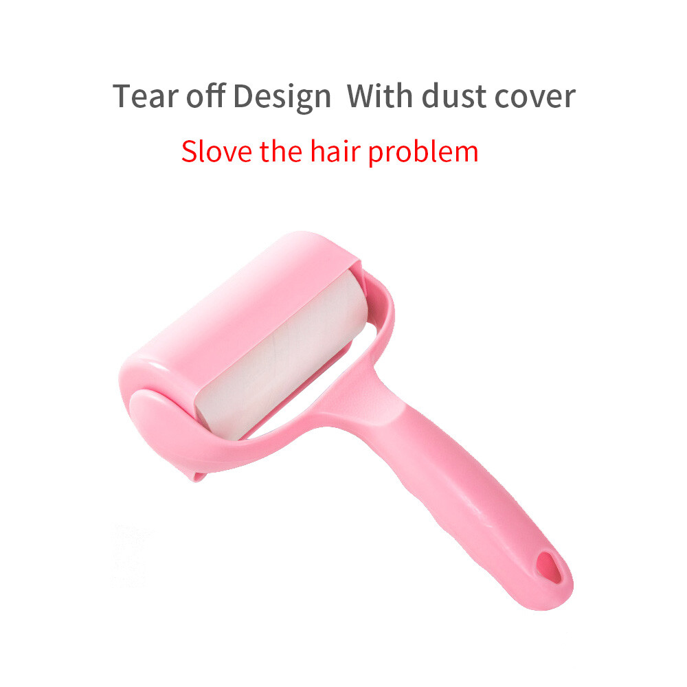 Sticky Remover Lint Roller & 6 Refill Pet Dog Cat Hair Remover Car Dust