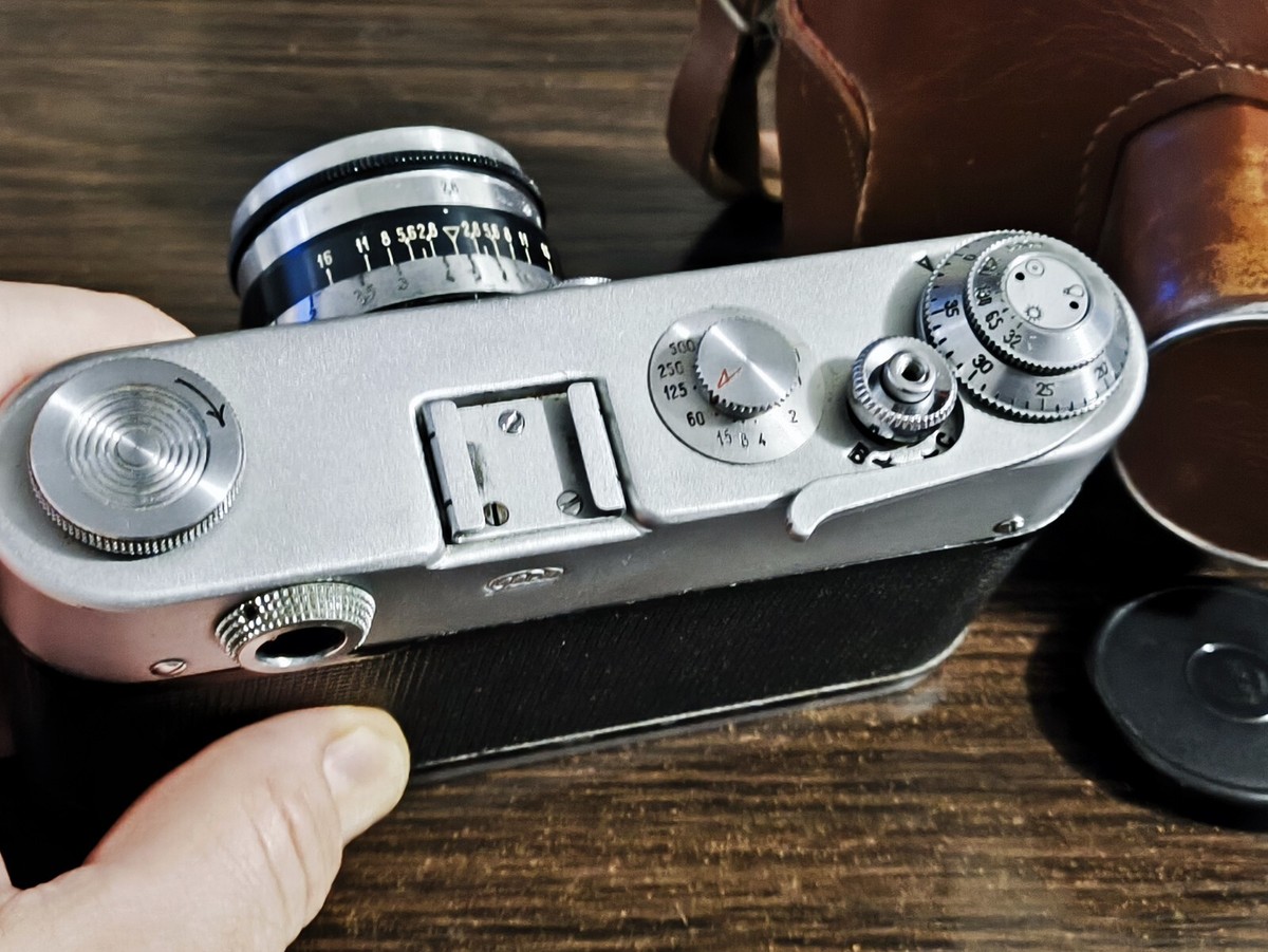 Camera FED-3 Vintage rangefinder Industar-61 lens 2.8/53 FED