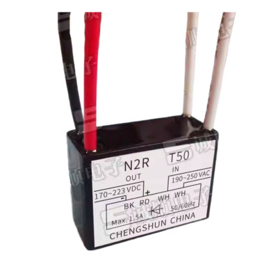 1pcs N2R T50 IN 190~250VAC OUT 170~230VDC MAX 1.5A Rectifier