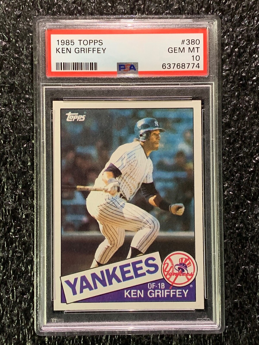 1985 Topps Baseball #380 Ken Griffey PSA 10 | eBay