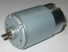 12 V Mabuchi 555 Electric DC Motor with 3.17 mm Diameter Shaft - 4,800 RPM