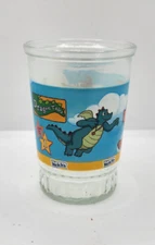 Vintage Welch's Glass Jam Jar Dragontales
