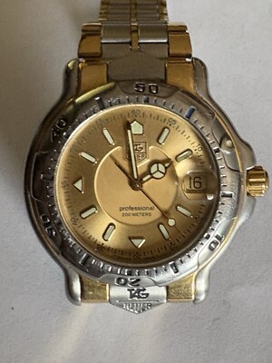 TAG Heuer 6000 Gold Men's Watch - WH1153-K1 for sale online | eBay