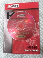 PCChips K7 M825G MB User's Guide and Driver CD