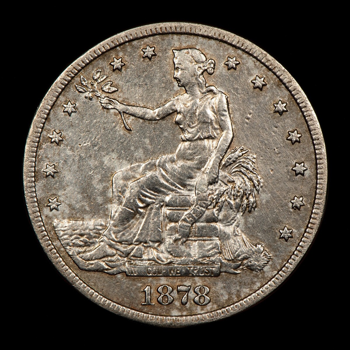 1878-S $1 US Silver Trade Dollar - XF Dets - SKU-B4113 | eBay