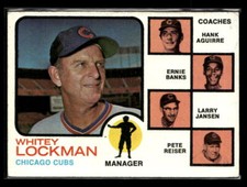 1973 Topps #81a Cubs Field Leaders