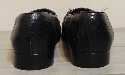 Mezlan Rodeo Men\'s Loafers Size 9 M‎ Black Crocodile Leather Casual Slip On Mezlan Rodeo Men main image 4
