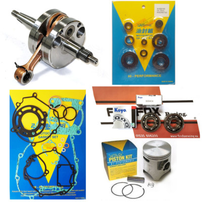 Kawasaki KX100 Engine Rebuild Kit - Crankshaft, Namura Piston, Gaskets (2006-2013)