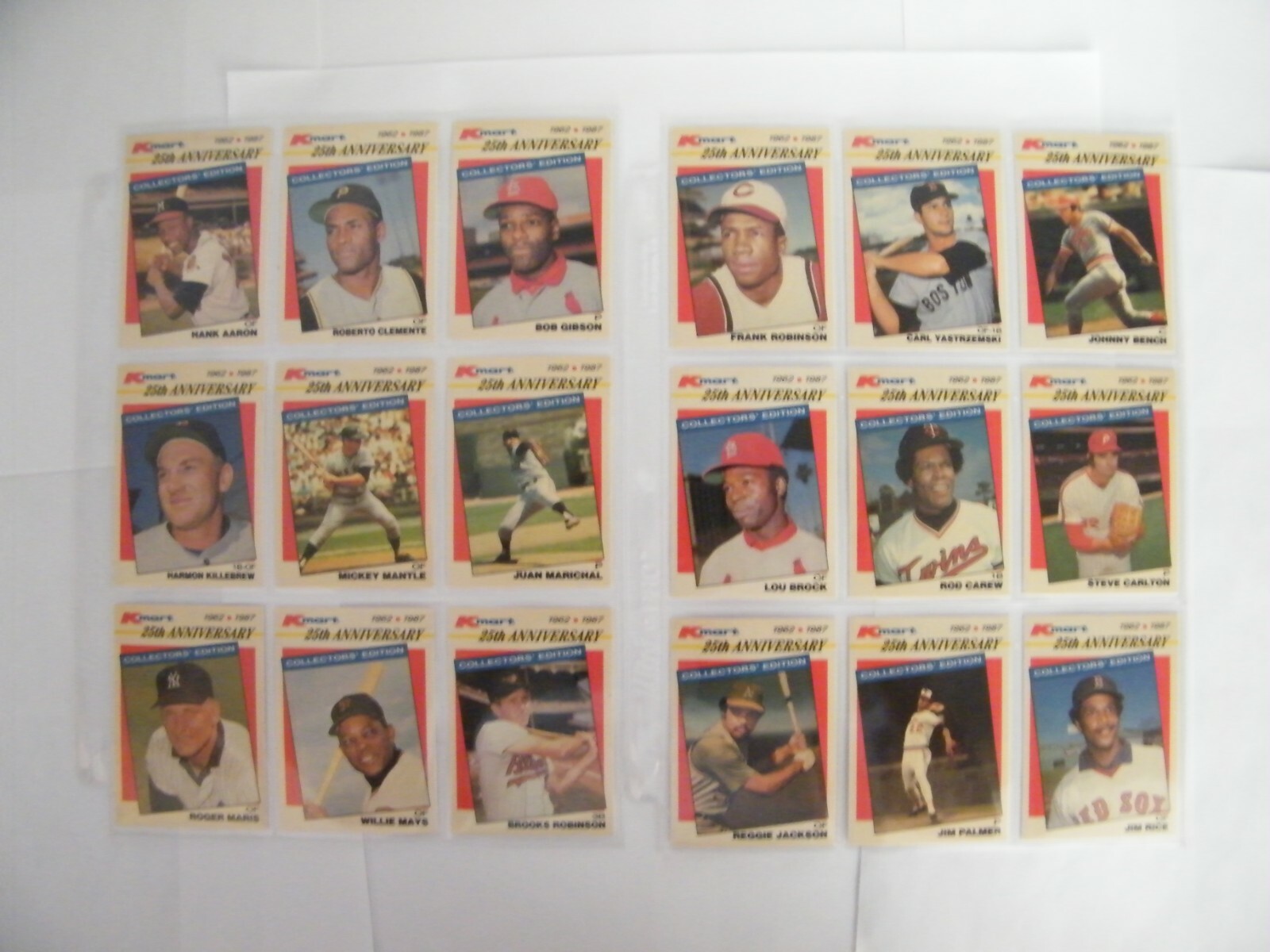 Kmart 25th Anniversary Baseball Cards Printable Cards
