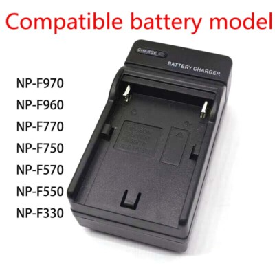 Wall Battery Charger For sony NP-F550 TR3000 TRV85 VX2000 TR3300 TRV86PK VX2100