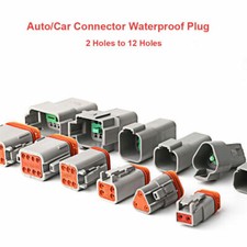 DEUTSCH DT SERIES MULTI PLUG WATERPROOF CONNECTOR 2 3 4 6 8 12 WAY PIN