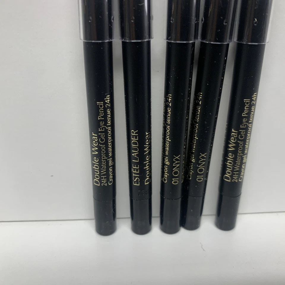 5 Estee Lauder Double Wear Stay-in-Place eye pencil 01 Onyx travel size - Image 2 of 2