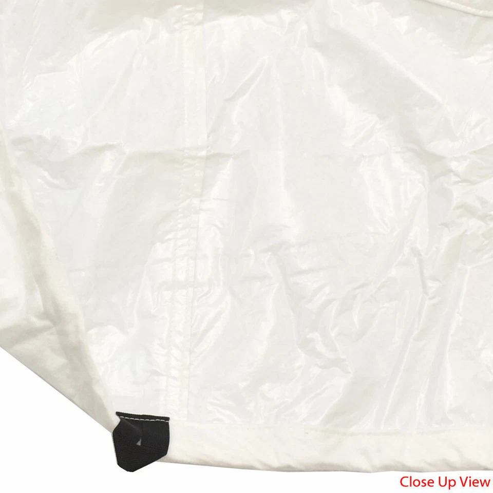 Bass Cat Boat Shipping Cover | Cougar / Puma Aurora White Vinyl - Imagem 3 de 4