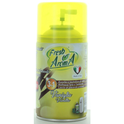 Deodorante Ambiente Fresh Aroma - Ricarica Spray 250 Ml, Fragranza Arancio E Muschio Bianco, Profumatore Per Casa E Ufficio - 3