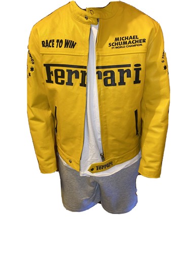 ferrari leather jacket for sale