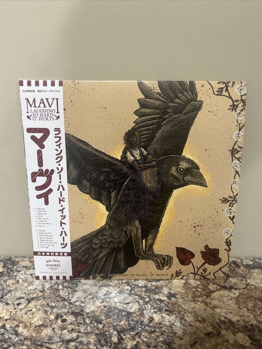Mavi Laughing So Hard It Hurts Big Love JAPAN EDITION OBI Red 