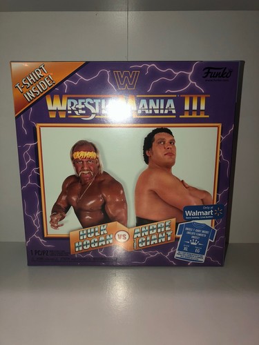 T Shirt Box Size XL Hulk Hogan Andre 