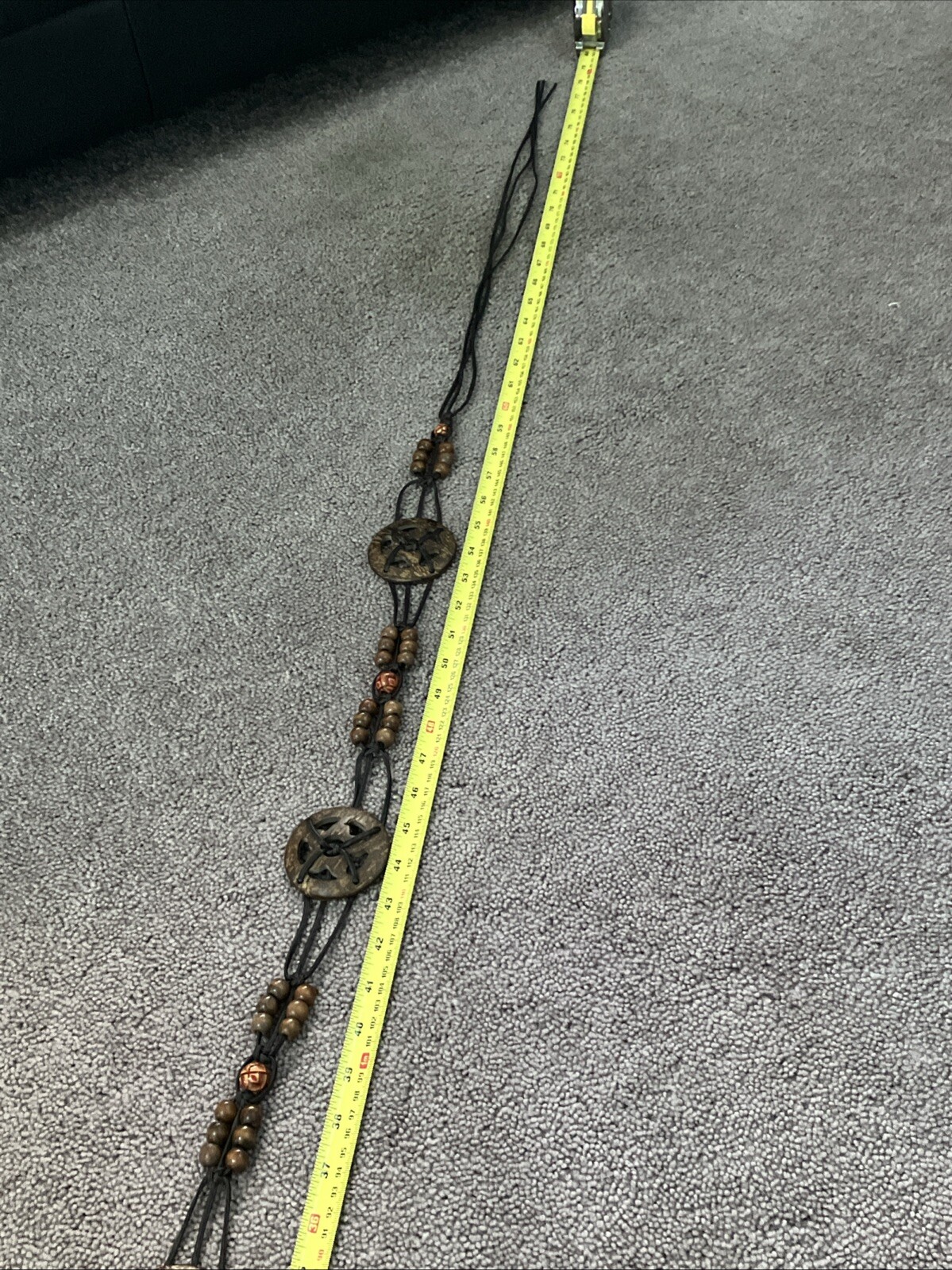 WOMAN’S UNIQUE BOHO MACRAMÉ/CIRCLE COCONUT SHELL … - image 17