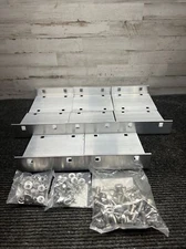 Lot of 8 Eaton 9A-6006W/SS6 Mid-span Slice Cable Tray Fitting