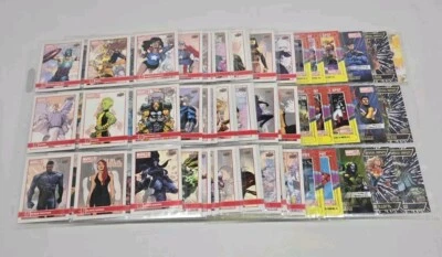 Marvel Annual 2021-22 Complete Base Set and 4 Inserts Sets - Photo 1/4