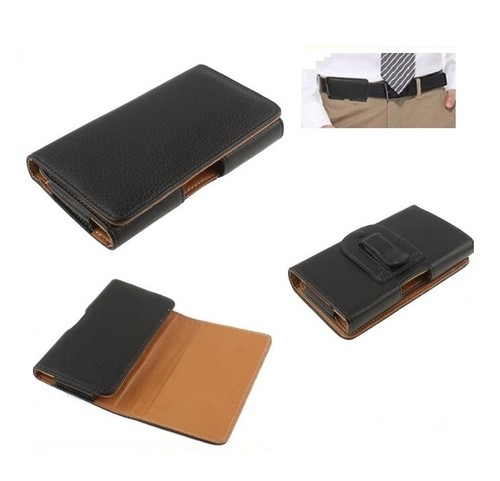 for Motorola Defy (2021) Case Belt Clip Synthetic Leather Horizontal Premium - Picture 2 of 6