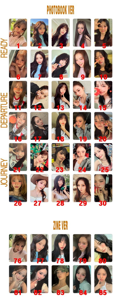fromis_9 From Our 20's ALBUM Official Original PHOTOCARD KPOP BAEK