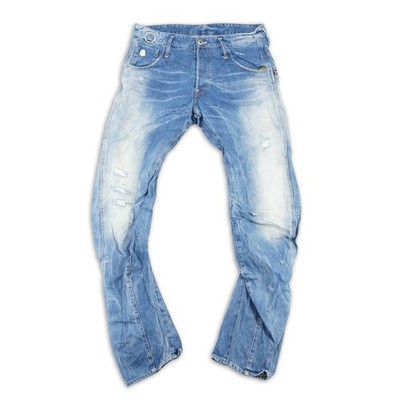 G Star Raw Jeans W36 L36 Arc Zip 3D Loose Tapered Denim Hose Blau Blue Herren