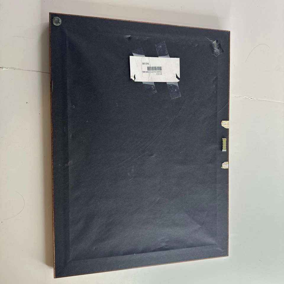 Estampado enmarcado y mate - Gilley's Cows de Bob Timberlake Foto 3 de 4