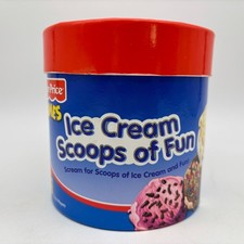 VINTAGE Fisher Price Games Ice Cream Scoops of Fun COMPLETE 2000 Kids Preschool