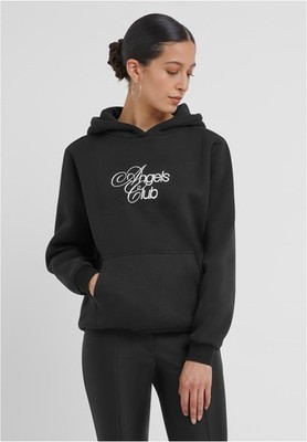 Miss Tee Damen Angels Club Ladies Fluffy Hoody MST213