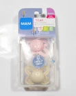 MAM Newborn Pacifier Matte Collection - Pink & Tan