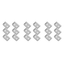 18 Pcs Towel Bar Replacement Parts: Stainless Steel Mounting Hardware Bracket -