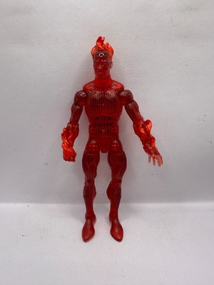 Marvel Legends Retro Collection The Human Torch Fantastic 4 Actionfigur