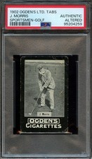 1902 Ogden&rsquo;s Ltd. Tabs Sportsmen Golf J. Morris PSA Authentic Alt Old Tom Morris