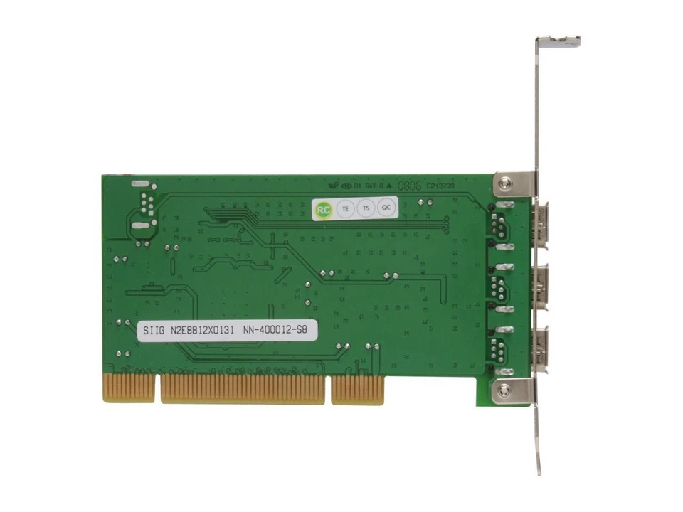 SIIG 3-port 1394 (FireWire) PCI adapter Model NN-400012-S8 - Image 4 of 4