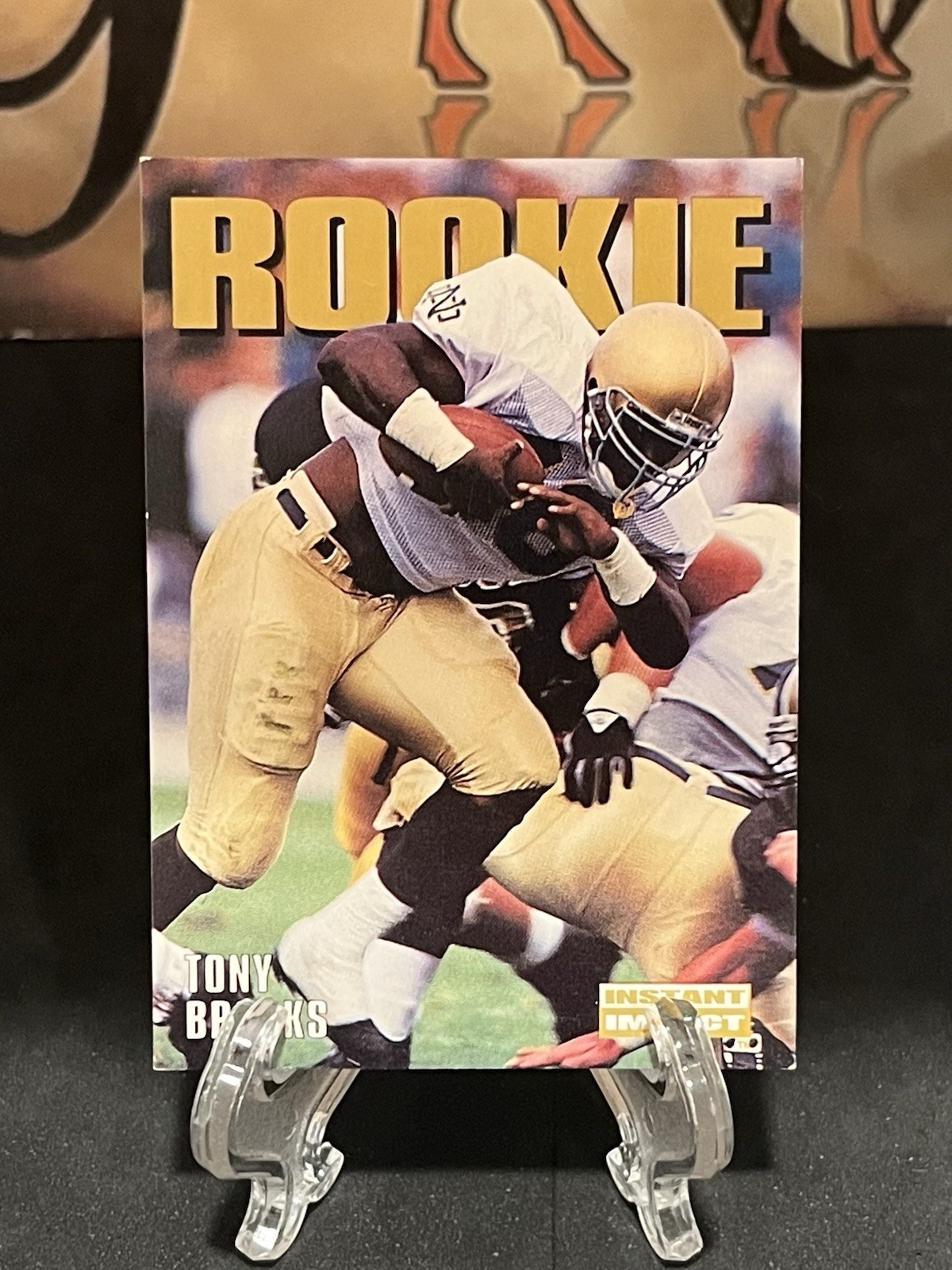 1992 Skybox Impact Tony Brooks RC #331 Rookie Philadelphia Eagles