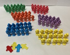 104 Piece Plastic Astronaut Set For Counting  Approximately 1 Inch Figures 