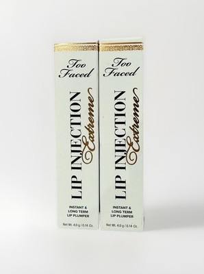 2 PACK - Too Faced Lip Injection Extreme Plumper NEW - FREE SHIPPING