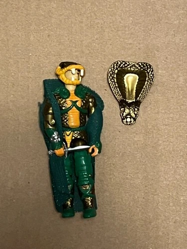 G.I. Joe Vintage ARAH 1986 Serpentor Cobra Emperor Action Figure