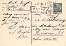 718852) DR Landpostblg. Gorsupia &uuml;. Krotoschin Wartheland Posen