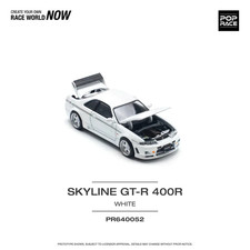 Pop Race 1:64 Nissan Skyline GTR Nismo 400R White PR640052
