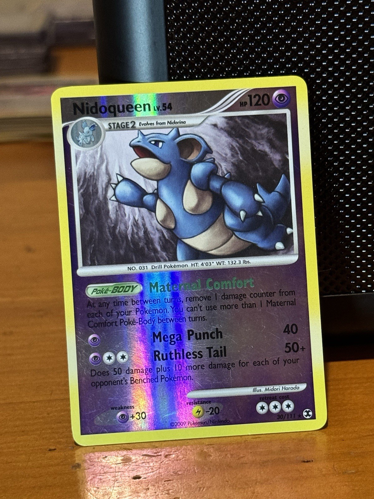 Nidoqueen 30/111 Rising Rivals Reverse Holo LP