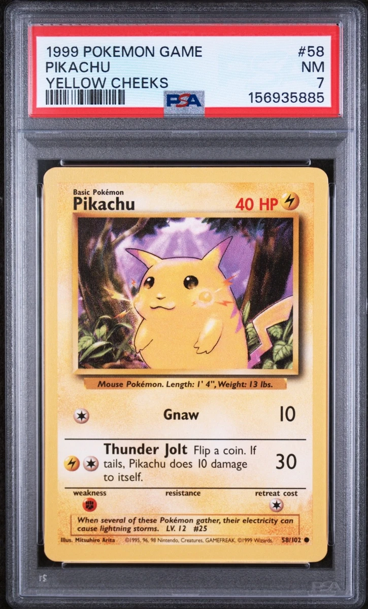 Pokémon TCG Grade 7 Pikachu Individual Collectible Card Game Cards
