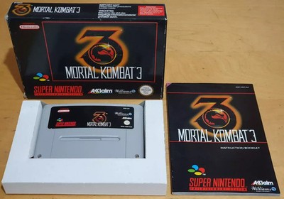 Mortal Kombat 3 für Super Nintendo SNES komplett & in sehr gutem Zustand