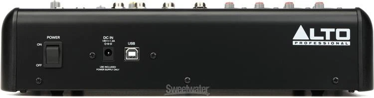 Alto Professional TrueMix 800FX 8-channel Analog Mixer with Multi-FX - Image 2 of 4