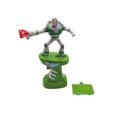 Disney Pixar Toy Story Buzz Lightyear Bubble Machine Toy Electronic WORKS